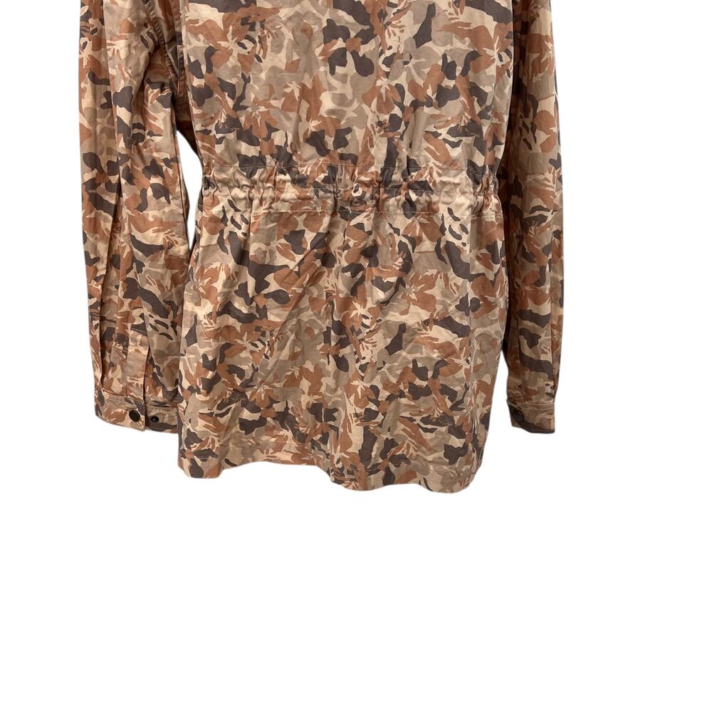 The Upside Henley Rover Utility Jacket Organic Cotton Printed Camo Size‎ L US 10 - Picture 13 of 16